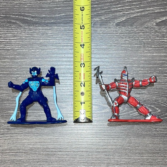 VINTAGE 90s BANDAI POWER RANGERS Lord Zedd & Baboo 3” Pvc Mini Figures - Picture 6 of 6